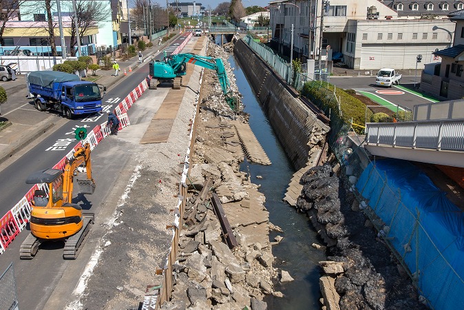 河川工事で地域の安全を守る有限会社山栄建設の取り組み